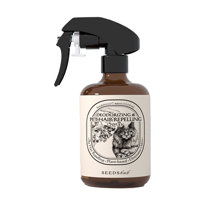粒子森林防毛喷雾宠物除臭剂除螨分解去尿味猫狗用