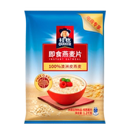 桂格即食冲饮纯燕麦片原味1.2KG