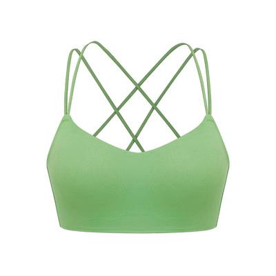 内外橙标女士深U型/交叉带多巴胺美背棉花糖文胸NEIWAI241WU1145