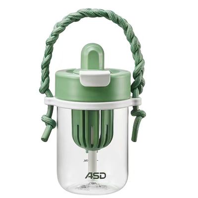 爱仕达夏季吸管杯成人直饮Tritan双饮杯女生高颜值杯子便携水杯