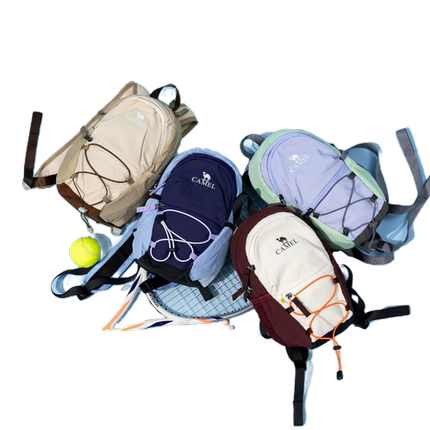 骆驼通勤旅行双肩包女旅游轻便背