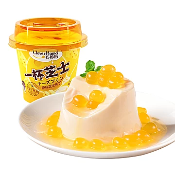 巧妈妈一杯芝士奶酪白桃果味海盐