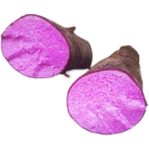 Fresh Purple Jade Huaishan Purple Yam Purple Sweet Potato Authentic Purple Yam Seedlings Farm Planted 5 Jin Purple Beauty