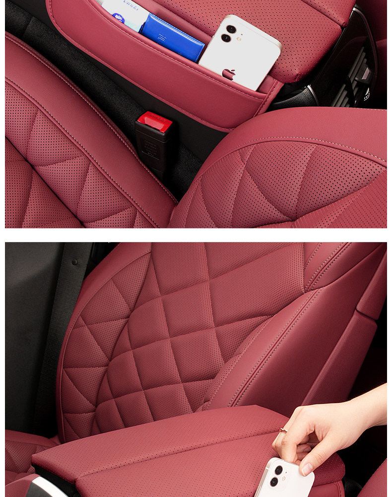 X5L armrest box cover central protection heightening leather pad 3 series 4 series 5 series X3X4 car interior decoration supplies