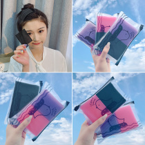 Black sticky hair stickers invisible magic stickers Liu Haitao broken hair artifact sticky hair female magic hair stickers headwear posters