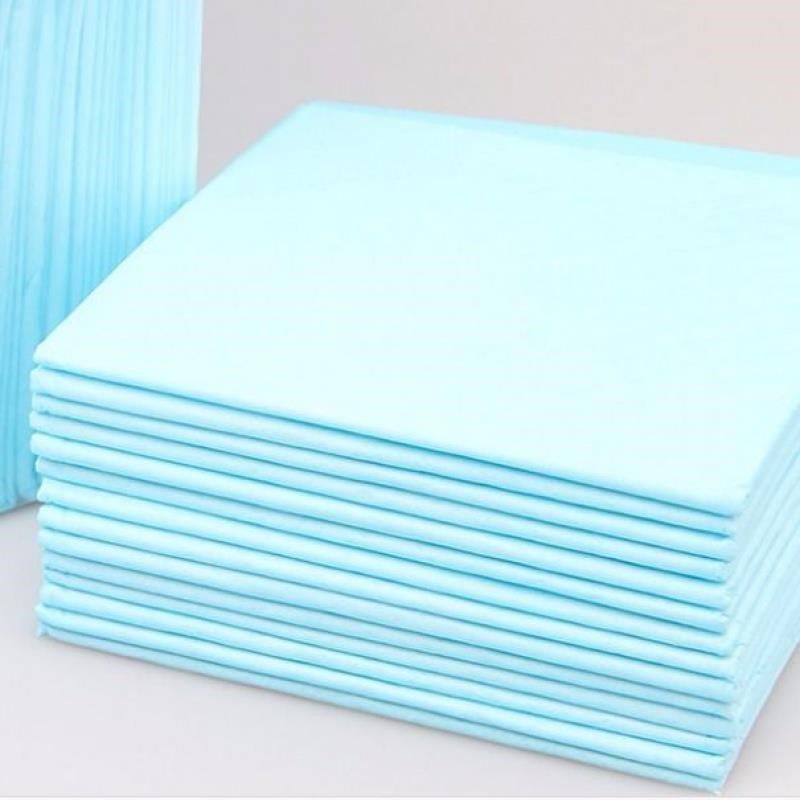 100 Slices Pet Urine Mat Small Pooch Supplies Paper Diaper Rabbit Teddy Urine Not Wet Dog Mat Toilet Anti-Urine Mat