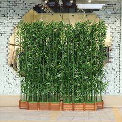 Factory Direct Sales, Purely Handmade, Environmentally Friendly, Coated, Simulated Bamboo, Hotel and Shopping Mall Screens, Suitable for Both Indoor and Outdoor Use, Decorative Partitions