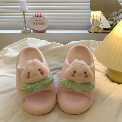 taobao agent Cute slippers platform, summer footwear, beach non-slip slide, 2023