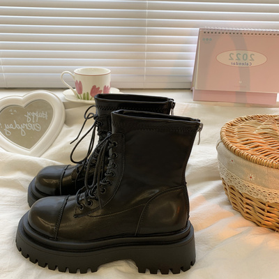 taobao agent Martens, Tide, universal low boots platform, 2022 collection