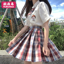 Shirt jk uniform childrens short-sleeved womens white shirt top summer wild primary school student college style suit girl