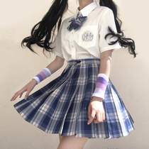jk uniform Childrens suit skirt Girls genuine original summer primary school class dress College style skirt summer dress