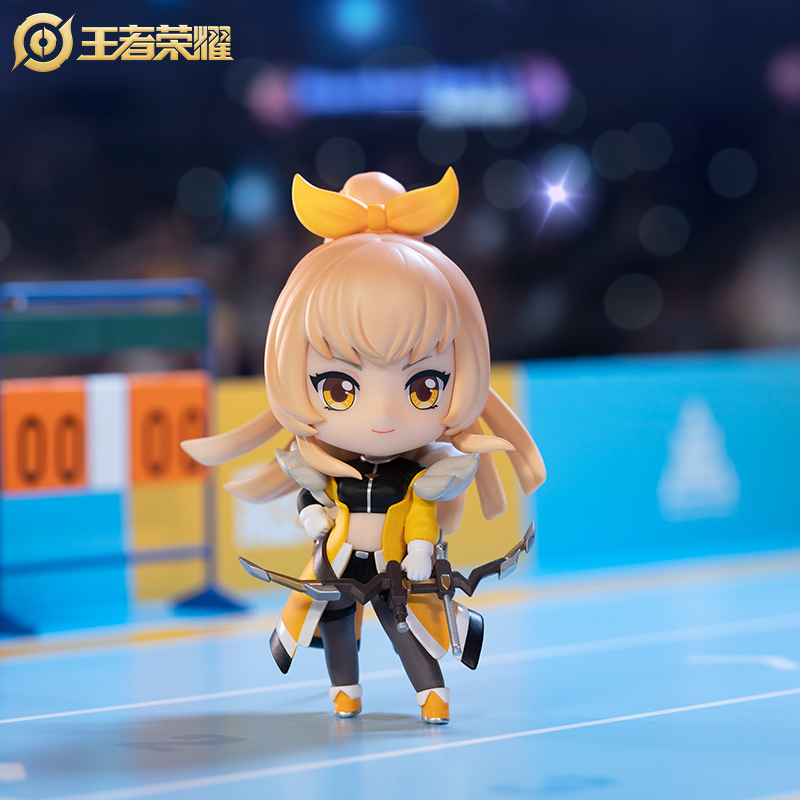 King of Glory Official Arrow Feather Wind Chiaro Q Version Model Doll Model Peripherals