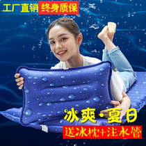 Water mattress Single dormitory student water injection cool water mat Ice cushion Household summer cooling water bed Ice pad mattress