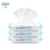 Ba Lan nhập khẩu Dove Dove cho trẻ sơ sinh giữ ẩm sạch sẽ lau nhẹ cho bé 50 lần bơm * 3 - Khăn ướt khăn ướt agi Khăn ướt