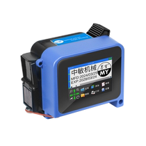 New Vision Intelligent Handheld Mini Inkjet Printer Fully Automatic Small Coder Prints Production Date Bottle Caps Plastic Bags Cans Bottom Concave-Convex Surface