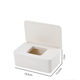 Japan imported disposable mask storage box portable lidded storage box household wet tissue mask box