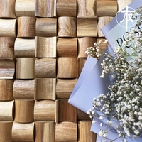 Мозаика из натурального дерева для гостиной, декор, китайский стиль, легкий роскошный стиль