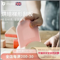 British vinland scraper knife roping cake steamed bread noodles cream scraper baking snowflake Crisp home baking