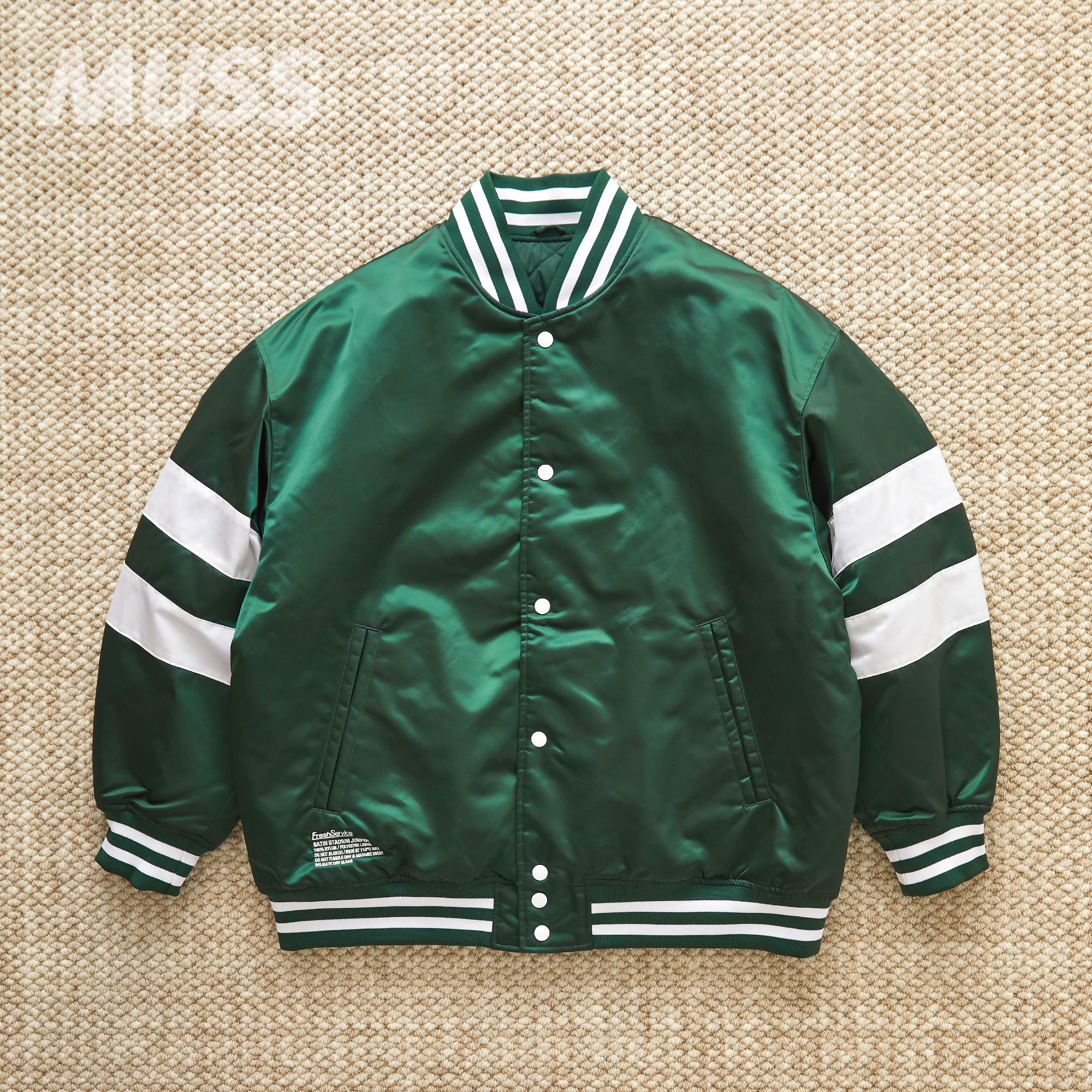 美品 フレッシュサービス スタジャン SATIN STADIUM JUMPER FreshService フレッシュサービス SATIN ST JUMPER