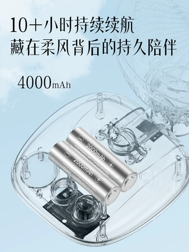 На рабочем столе Shake The Head Small Fan можно зарядить и сложить с помощью портативного общежития студентов, молото