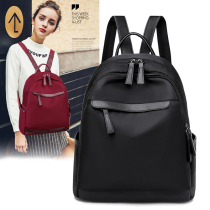 Shoulder bag womens large capacity 2021 New Korean fashion trend Joker Oxford cloth casual black backpack