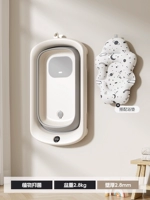 [Антибактериальная аккумуляторная модель 2,8 кг] Согревающая ванна + коврик для ванной