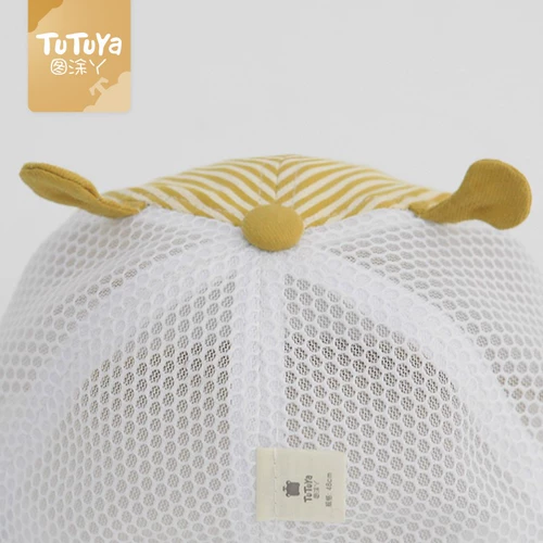 Детская летняя тонкая шапка, кепка для новорожденных, солнцезащитная шляпа, солнцезащитный крем-стик, бейсболка