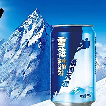 雪花勇闯天涯啤酒6罐