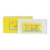 Шанхайская линия шитья золотого кольца с иглой медицинская стоматологическая хирургия проволока не может быть поглощена 3/4 строчки 5-0