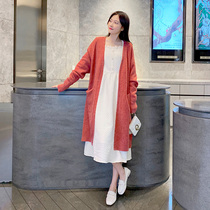 Pregnant Woman Spring Dress Dress Dress 2022 New Fashion Foreign Gas Suit Spring Autumn Style Personality Out of Two Hot Mothers Tide