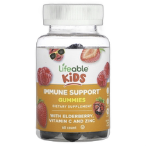 Hong Kong Direct Mail Lifeable Childrens Immune Support Gummies Berry 60 Gummies