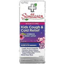 Hong Kong hair straightening Similasan childrens syrup 2 years old and above grape flavor contains purple daisy extract