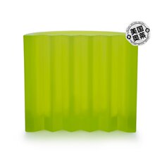 Декоративная тарелка daum zigzag green pâte