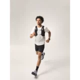 Возврат в течение 1 часа. Мужская влагоотводящая и быстросохнущая уличная футболка Arc'teryx Cormac 40+ с короткими рукавами с прямыми волосами из Канады.