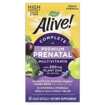 Hong Kong Hair Straightening Natures Way Vegetarian Soft Gel Multivitamin 200mg 60 capsules