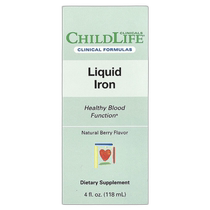 Hong Kong direct mail Childlife Clinicals Liquid Iron Natural Berry Flavor 4 fl oz (