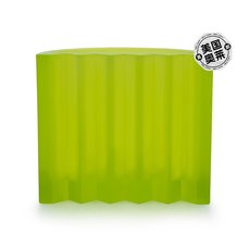 Декоративная тарелка daum zigzag green pâte