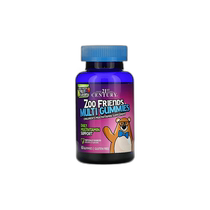 Hong Kong Straight Hair 21st Century21st Century Animal Friends Fruit Gummies 60 capsules of vitamin supplement
