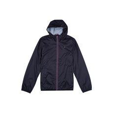 Куртка 美国直邮 tommy 男士左胸小logo黑色连帽拉链外套