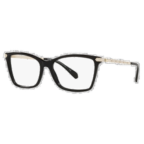 Michael Kors Womens 53mm Optical Lenses - Black (USA) Straight Hair