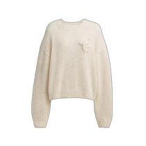 Directly mailed from the United States Coach signature crew neck sweater ivory
