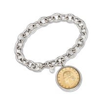 (Direct mail from the United States) ross-simons universal bracelet sterling silver retro bracelet gift jewelry