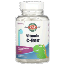 Hong Kong Straight Hair Kal Childrens Vitamin C Chewable Tablets Help Bone Health and Prevent Pigmentation 100 Tablets