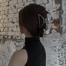 Butterfly love metal grab clip ins back of the head hair hairclip shark clip Korean clip headdress simple hair accessories