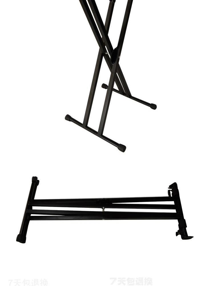 Dụng cụ gấp cầm tay loại X gấp đôi ống đàn piano điện X gấp đôi khung đàn piano loại X đa chức năng - Phụ kiện nhạc cụ Capo đàn guitar