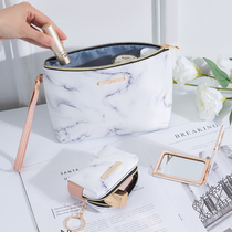 Clearance] Light luxury cosmetic bag female portable large capacity high-grade cosmetic box travel wash bag high-end export