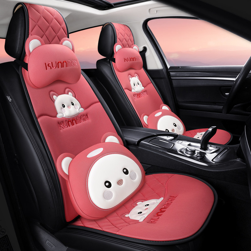 Beiqi Shenbao X25 X35 X55 X65 Zhixing half-pack cushion four seasons universal cellular mesh car seat cover