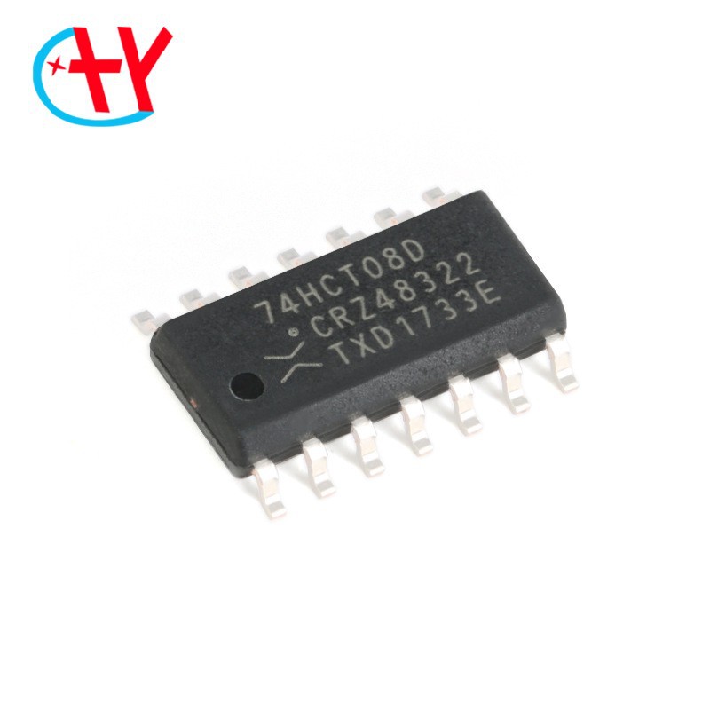 原装正品 74HCT08D,653 SOIC-14 四路2输入与门 贴片逻辑芯片
