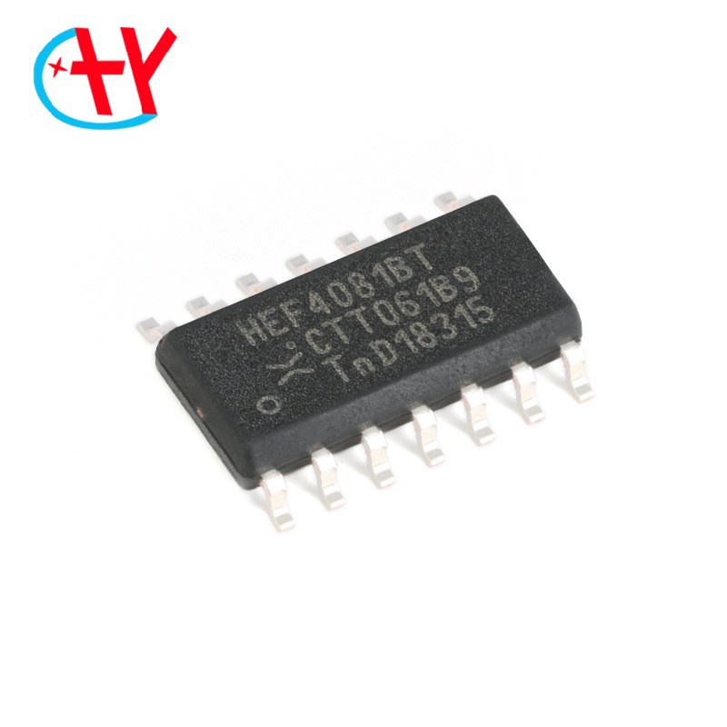 原装正品 HEF4081BT,653 SOIC-14 四路2输入与门 贴片逻辑芯片