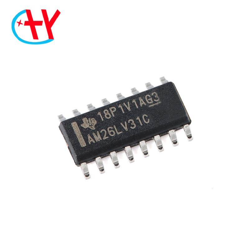 原装正品 贴片 AM26LV31CDR SOIC-16 四路差分线路驱动器芯片